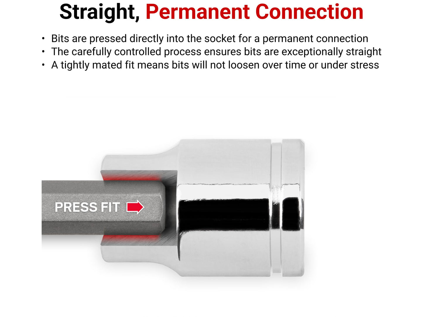 TEKTON 3/8 Inch Drive x #4 Phillips Bit Socket | SHB11204