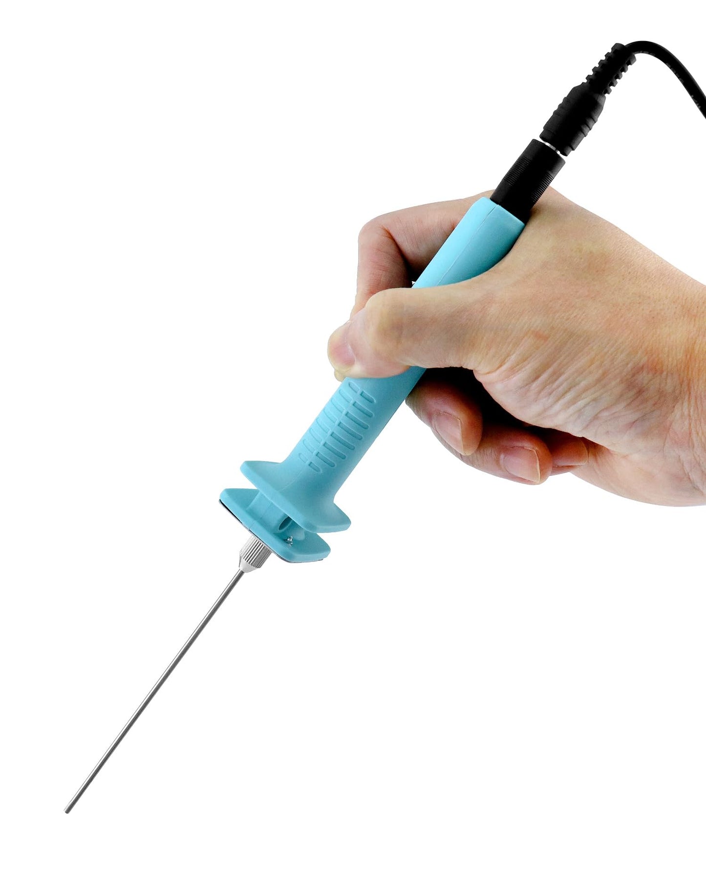 QWORK 15W Electric Hot Wire Foam Cutter, Fast Heating, 4" Precision Cut, Ergonomic Handle, Dual Voltage 100-240V for Foam & Polystyrene