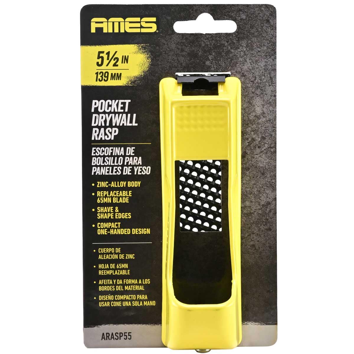 AMES 5 1/2" Pocket Drywall Rasp