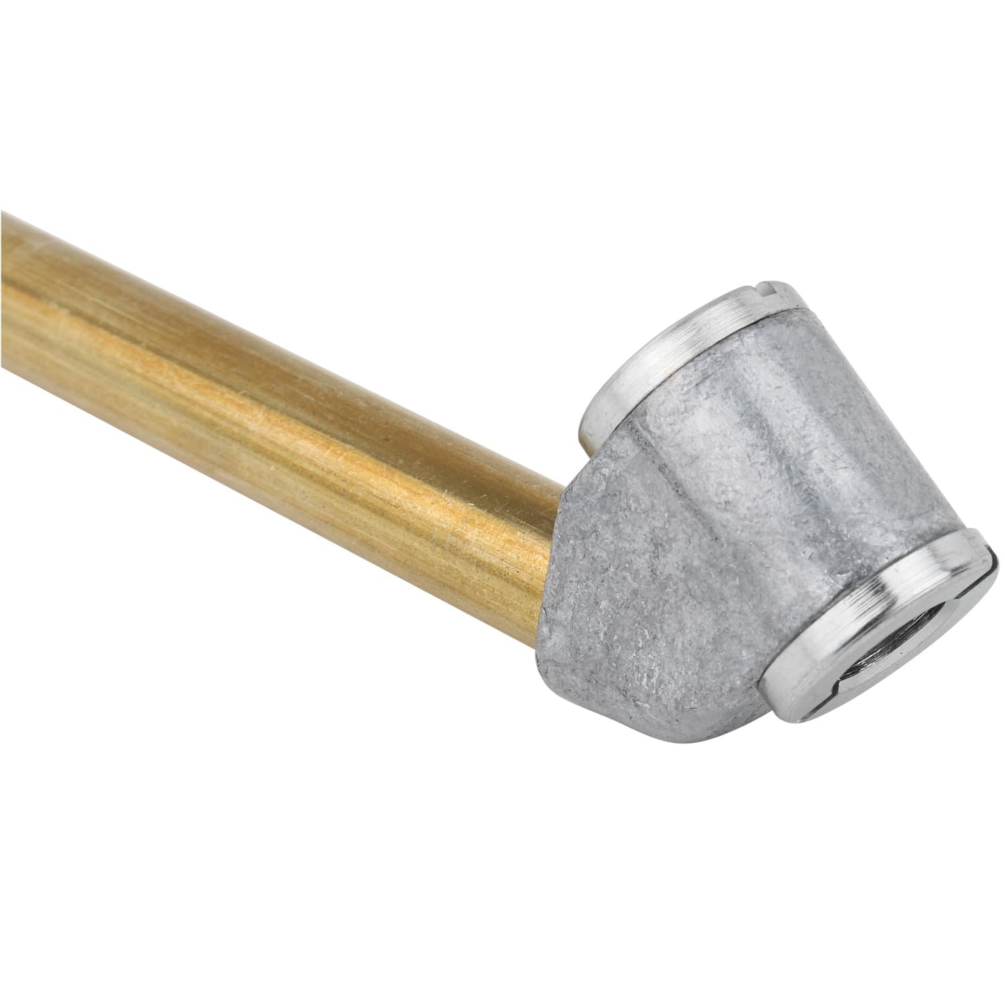 Dual-Head Air Chuck, 1/4" FNPT, Tire Air Chuck for Tire Inflator Gauge and Air Compressor, S-690 (Pack of 10)