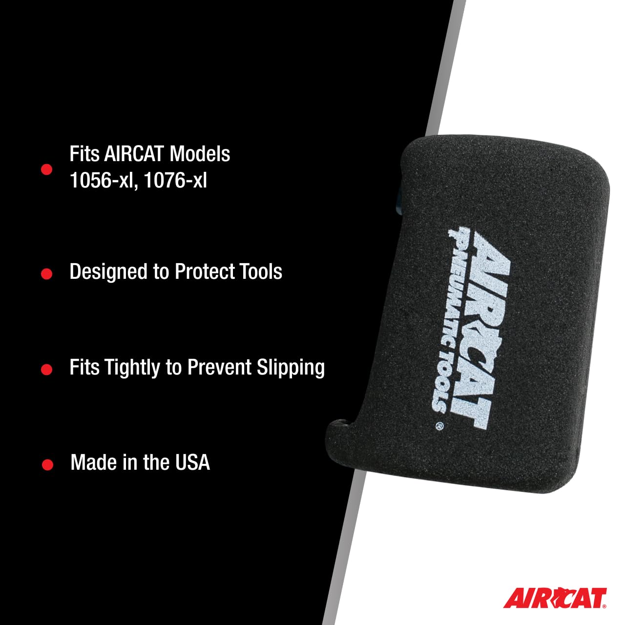 AIRCAT Pneumatic Tools 1056-XLBB: Sleek Black Boot for AIRCAT Pneumatic Tools 1056-XL and 1076-XL