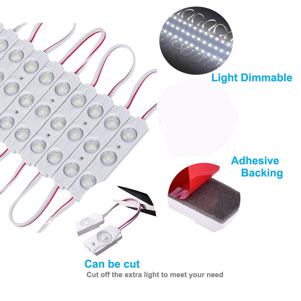 LED Hollywood Vanity Mirror Lights, 10ft Dimmable Touch-Control Strip, Ultra Bright White for Makeup Table & Bathroom Mirror