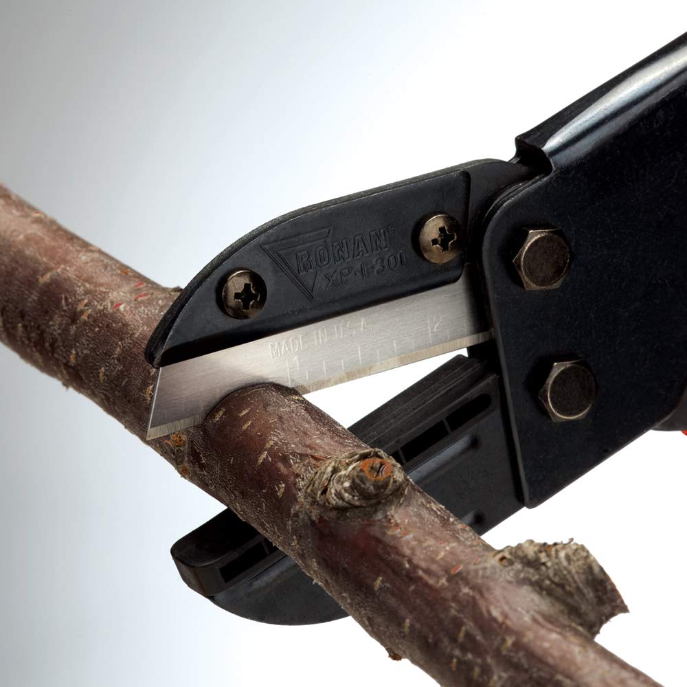 Ronan Multi-Cut Industrial Cutter – Heavy-Duty Ergonomic Tool for Plastic, Rubber, Wood & Leather with Replaceable Blades, 3 Extras