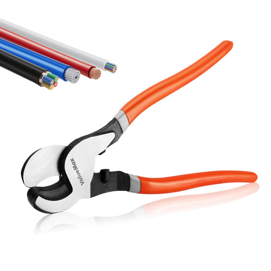 ValueMax 10-Inch Heavy-Duty Cable Cutter for Aluminum, Copper Battery Cables and Communication Wires