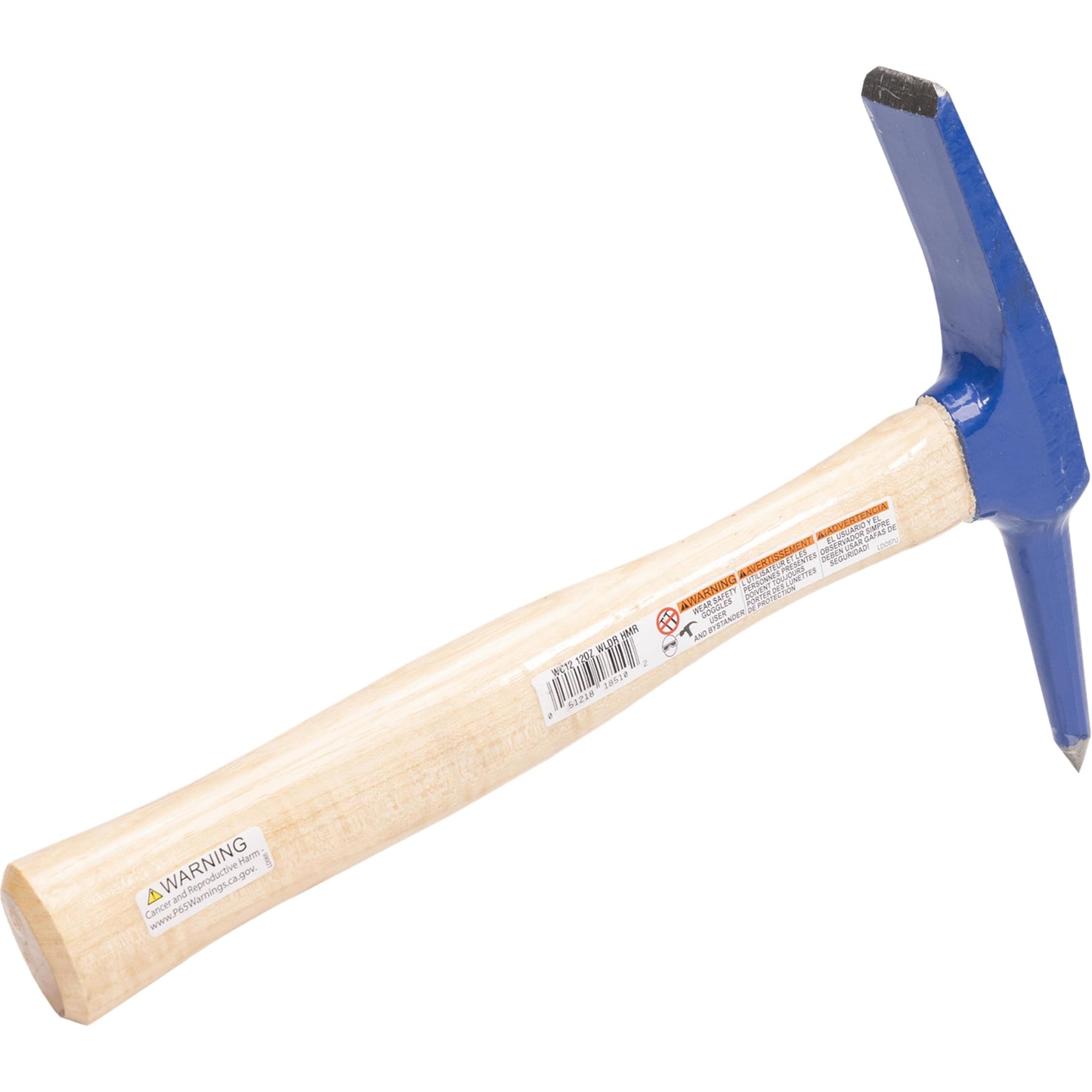 VAUGHAN Chipping Welding Hammer, 12 Ounce, Made in the USA, WC12, VN18510