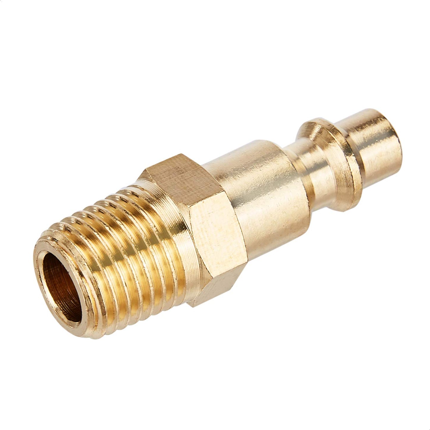 Amazon Basics Quick Connect Brass Air Coupler and Plug Kit - 1/4-Inch NPT Fittings, 14 count (Pack of 1)