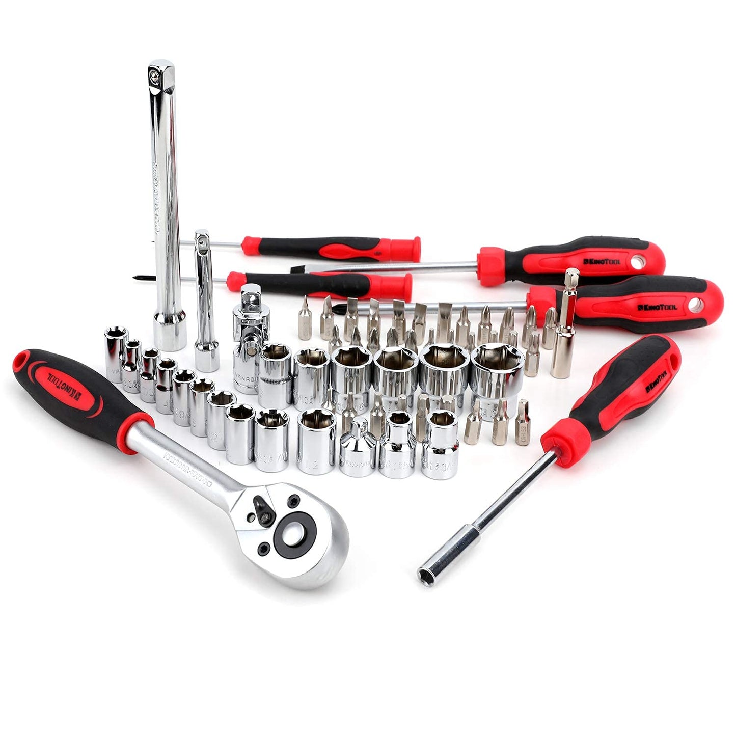 KingTool 325-Piece Home & Auto Repair Tool Kit with Toolbox Drawer, Complete Household Tool Set for DIY, Handyman, Homeowner