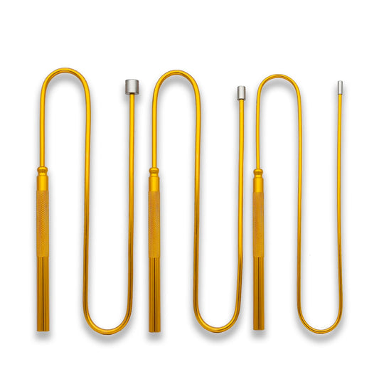 VASTOOLS Flexible Magnetic Pickup Tool Set,3 Pack, 4mm Magnet,7mm Magnet Magnet Stick, 26" Bendable Extension Magnetic Pickup 0.5lb, 2lb, 5lb