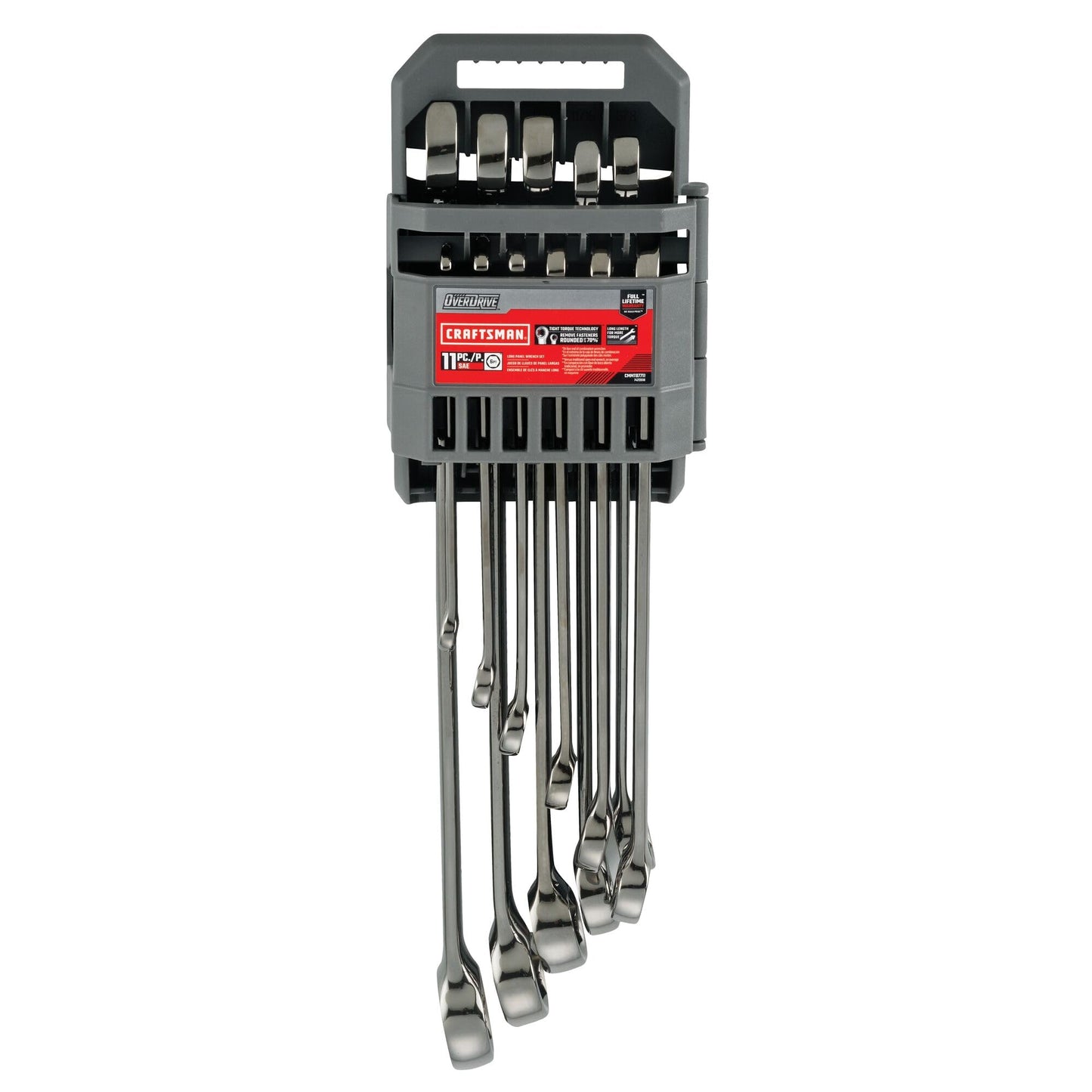 CRAFTSMAN OVERDRIVE 11-Piece Standard (SAE) Wrench Set (CMMT87711)