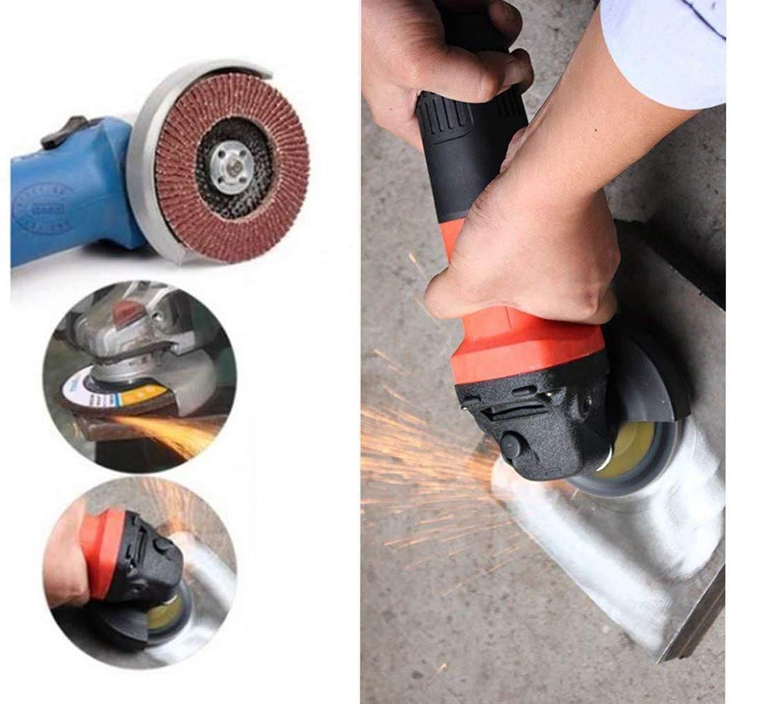 Flap Discs 40 PCS 4.5 Inch - 40 60 80 120 Grit Grinding Discs 4 1/2 Assorted Sanding Grinding Wheels,Aluminum Oxide Abrasives,Grinder disc