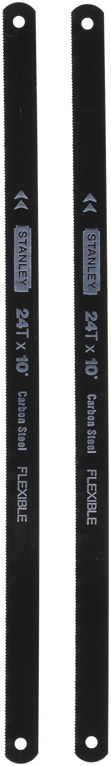 Stanley 15-904A 24 Point Hacksaw Blade High Carbon Steel, 10-Inch