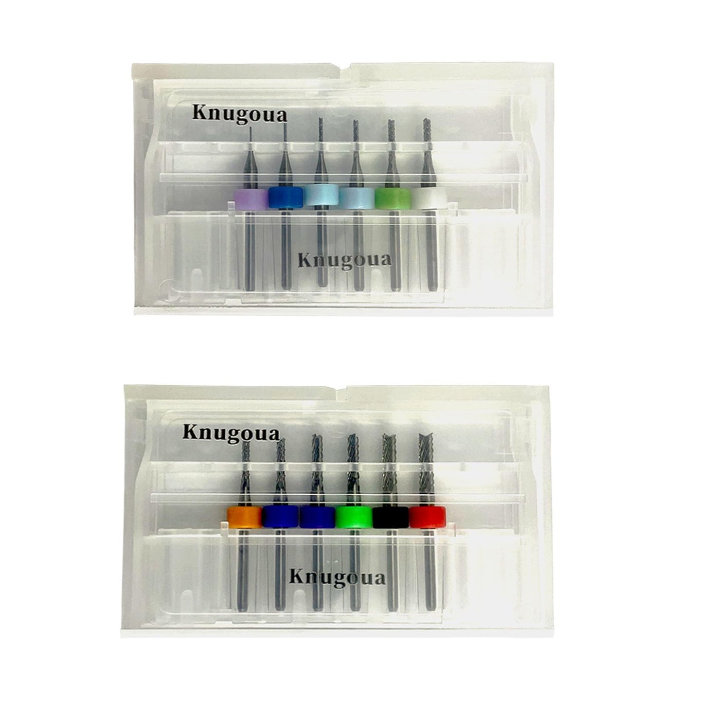 12-Piece Tungsten Steel End Mill Set, CNC Router Bits for PCB, Wood, Plastic, Copper, Fiber, 0.5–3.175mm Drilling & Engraving