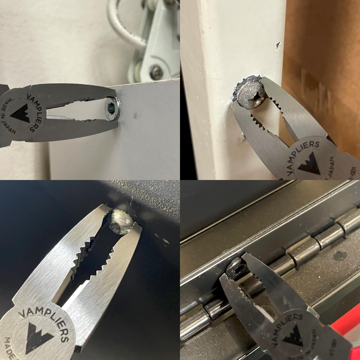 VAMPLIERS 6.25" Stripped Screw Extractor Pliers – Japanese Made, Quickly Removes Rusted, Stuck, Damaged Screws & Fasteners