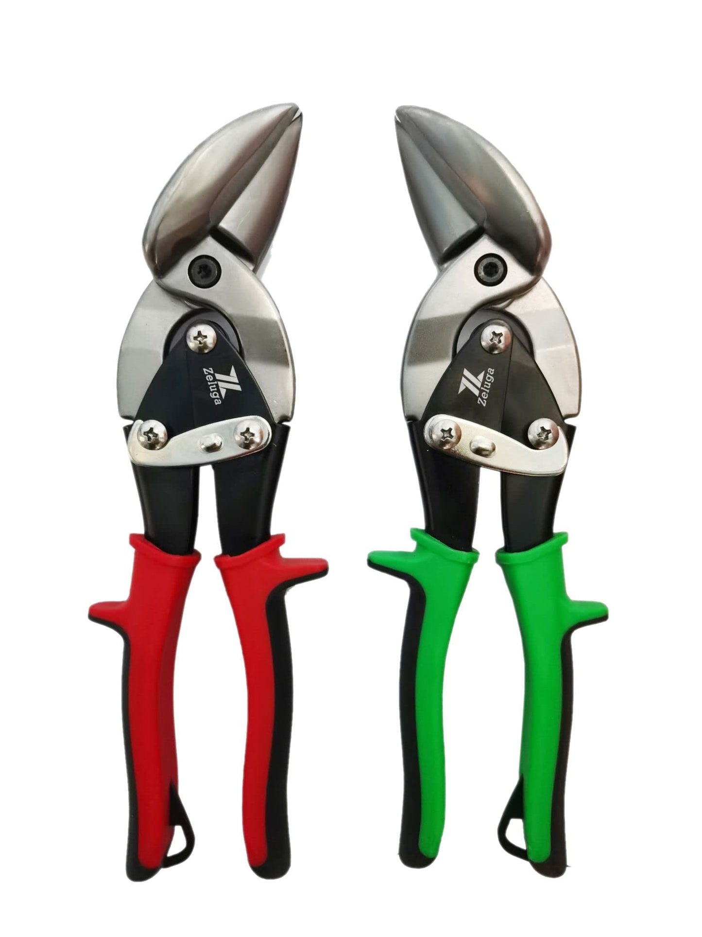 Zeluga 10-128 Heavy Duty Left and Right Aviation Snip Combo Pack