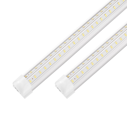 XLNYUUI 4FT LED Shop Lights 50W 6500K 7000LM Daylight, V-Shape Linkable Garage & Workshop Ceiling Light, 2-Pack