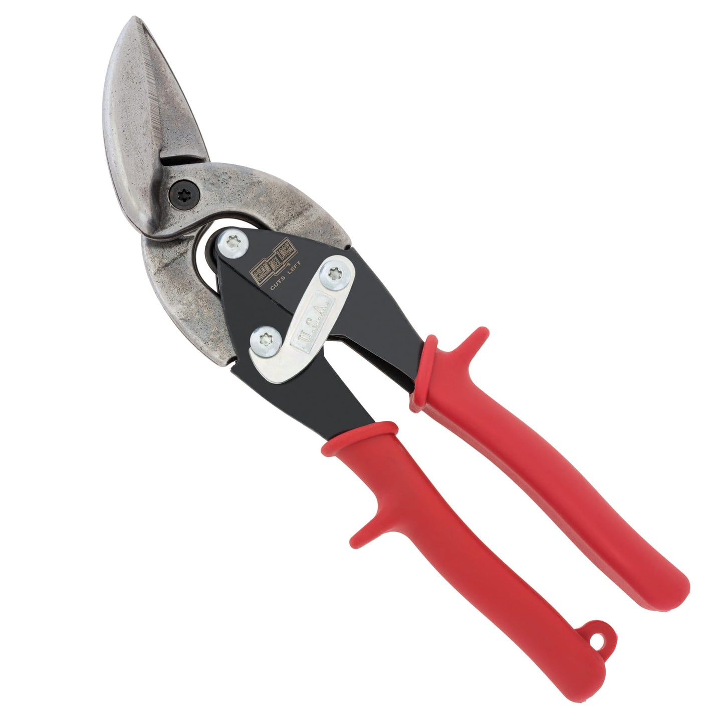 Channellock Aviation Snip Channel Lock 610FL - Offset Left Cut, CR Steel, Molybdenum Blade - 10 In