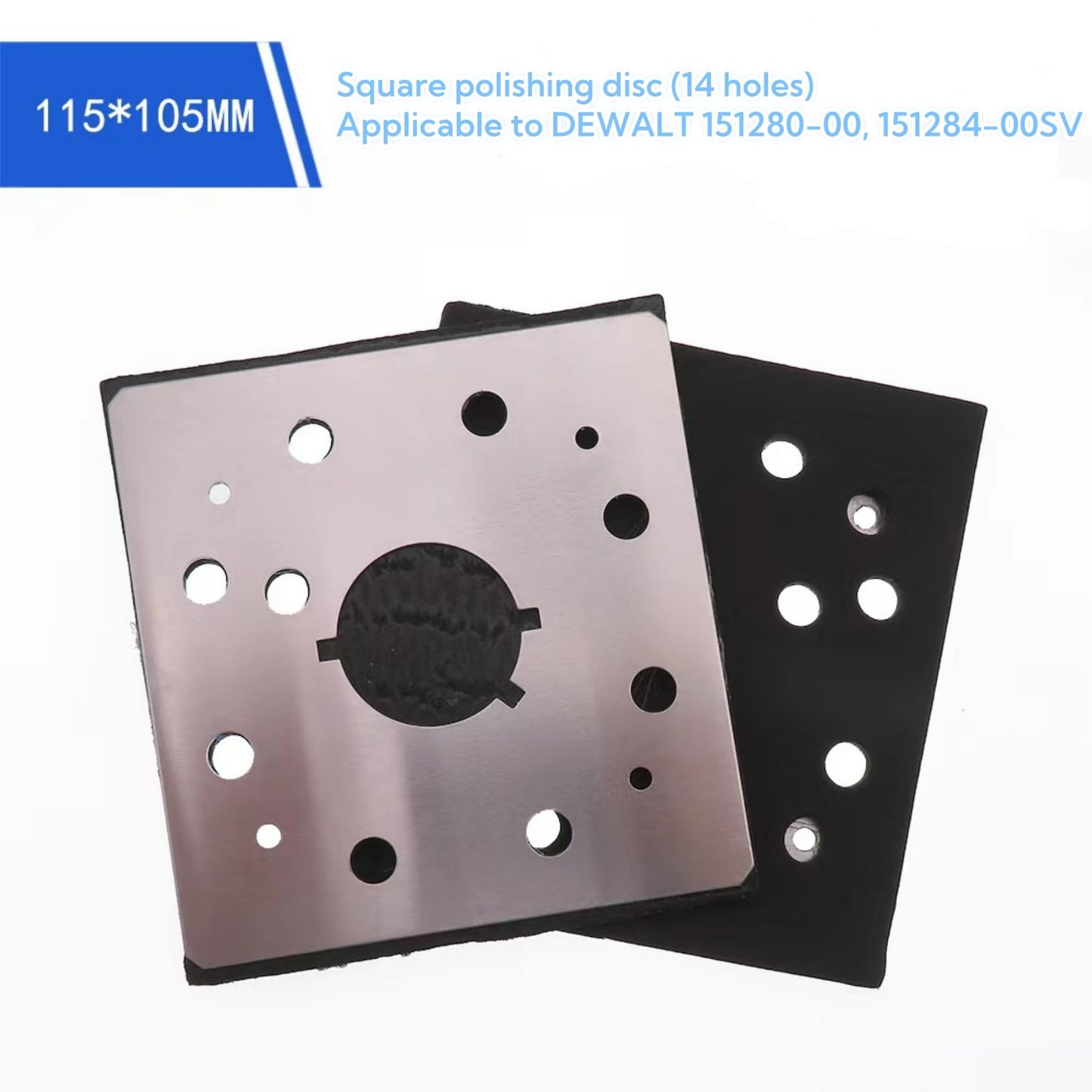 Replace 1/4 Sheet Sander Pad Backing Plate Fits DeWalt 151284-00 151284-00SV DW411 D26441 DW412