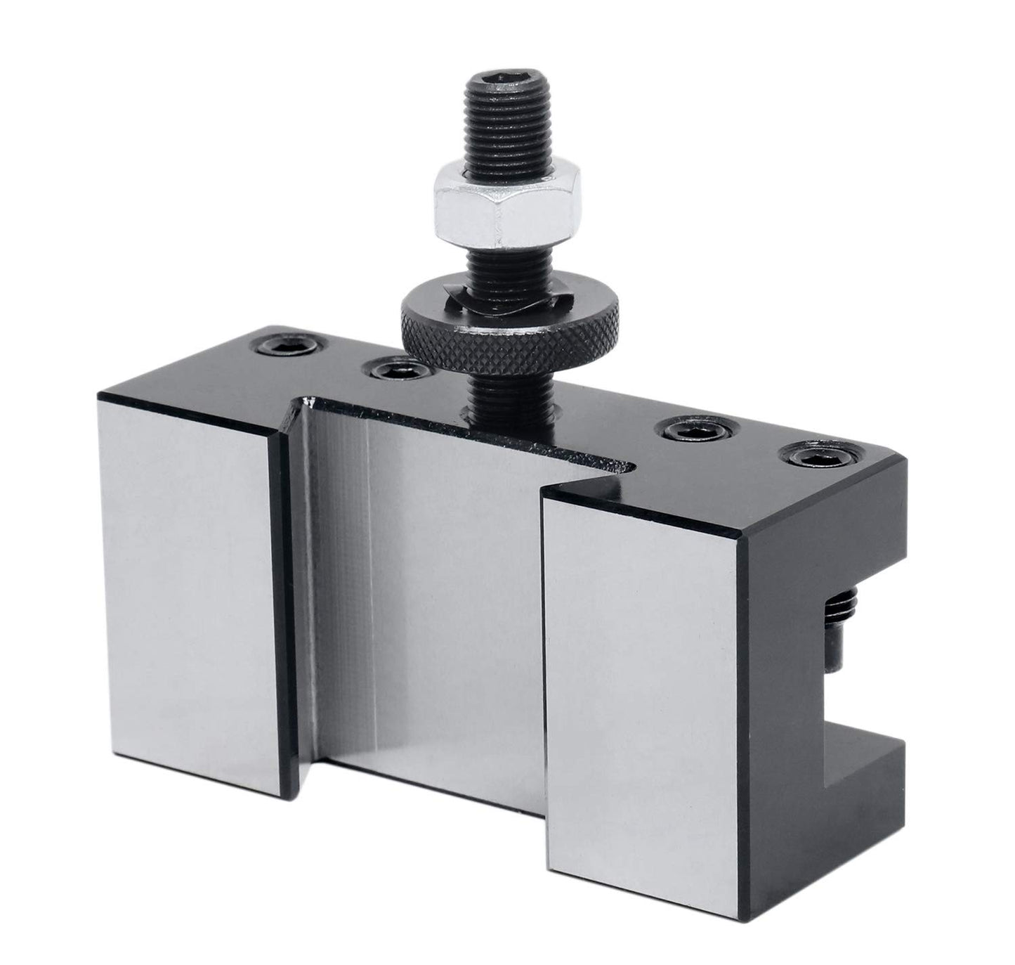 Accusize Industrial Tools CXA Turning and Facing Holder, for 1'' Turning Tools, Quick Change Tool Holder, Style 1, 0250-0301T