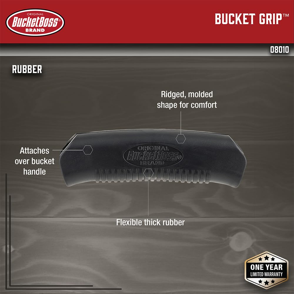 Bucket Boss 08010 Bucket Grip, Black