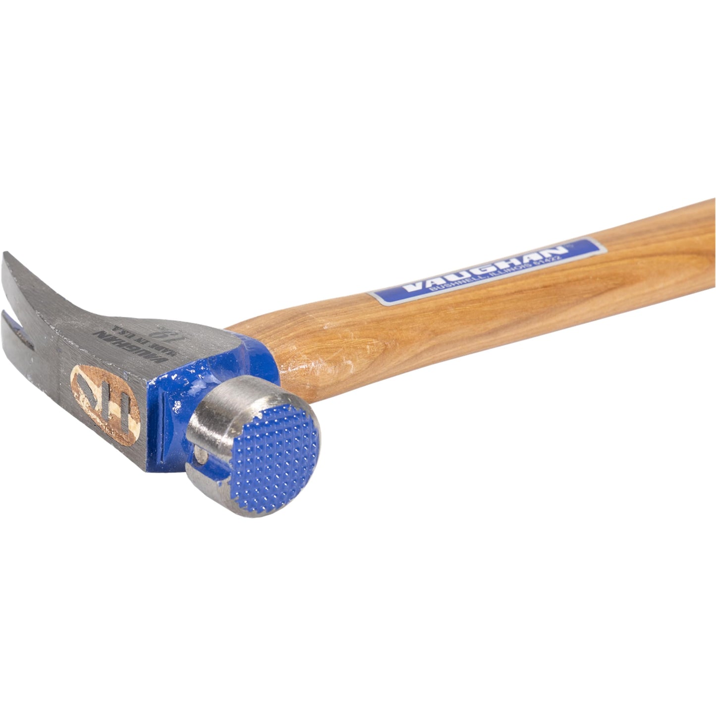 VAUGHAN CF2-HC California Framer Hammer, 19 oz Milled, Nail Starter, Made In The USA, VN11604