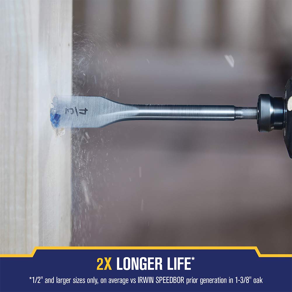 IRWIN SPEEDBOR Spade Wood Drill Bit 3/4"X 4" (87912)