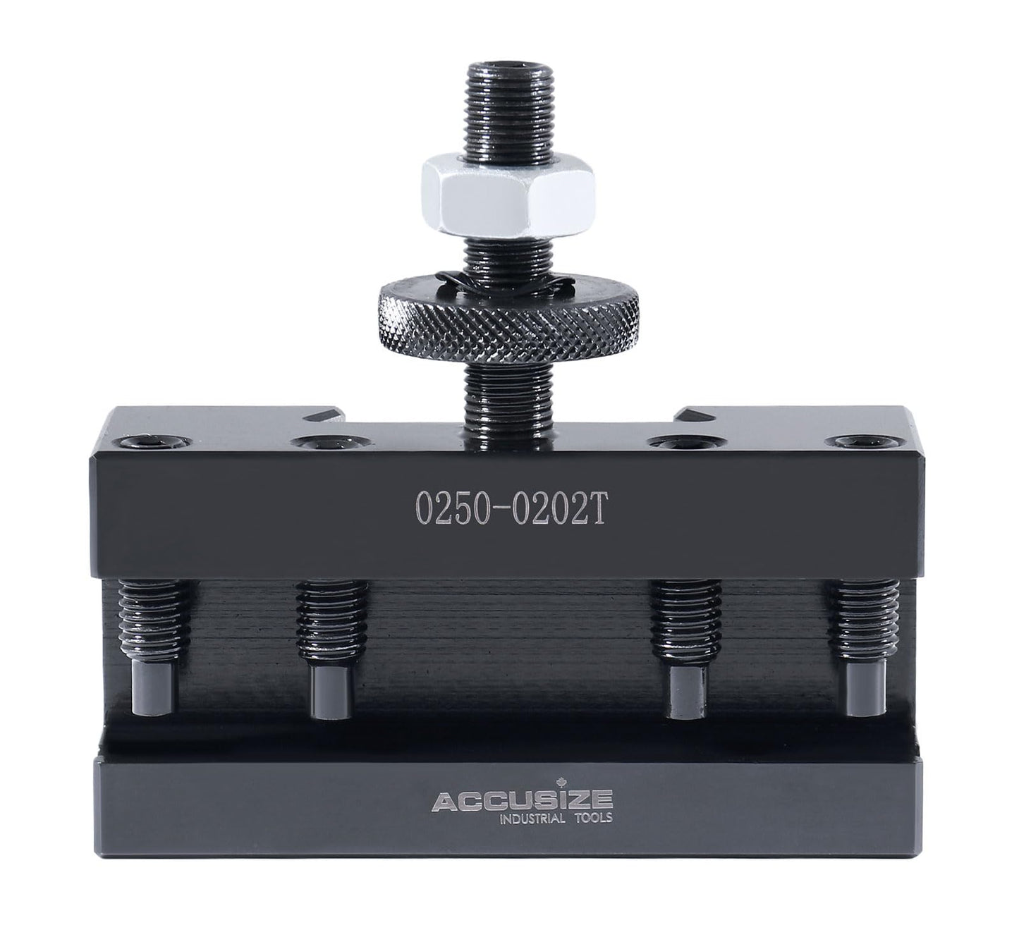Accusize Industrial Tools Style Bxa Boring, Turning and Facing Holder, for 3/4" Turning Tools, Quick Change Tool Holder, Style 2 Ex-Large, 0250-0202T