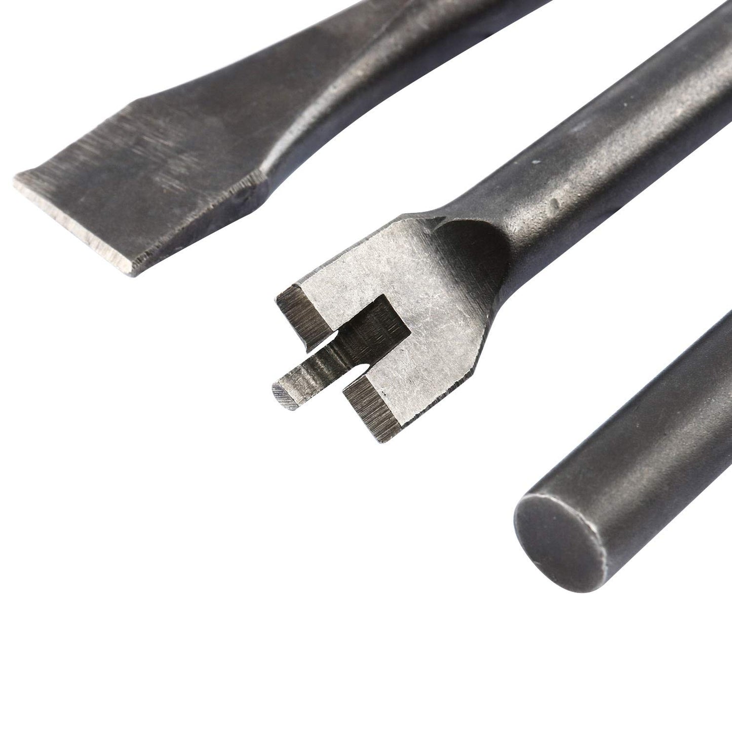 8MILELAKE Pneumatic Chisel Set 9pcs Air Hammer Punch Chipping Bits Tool