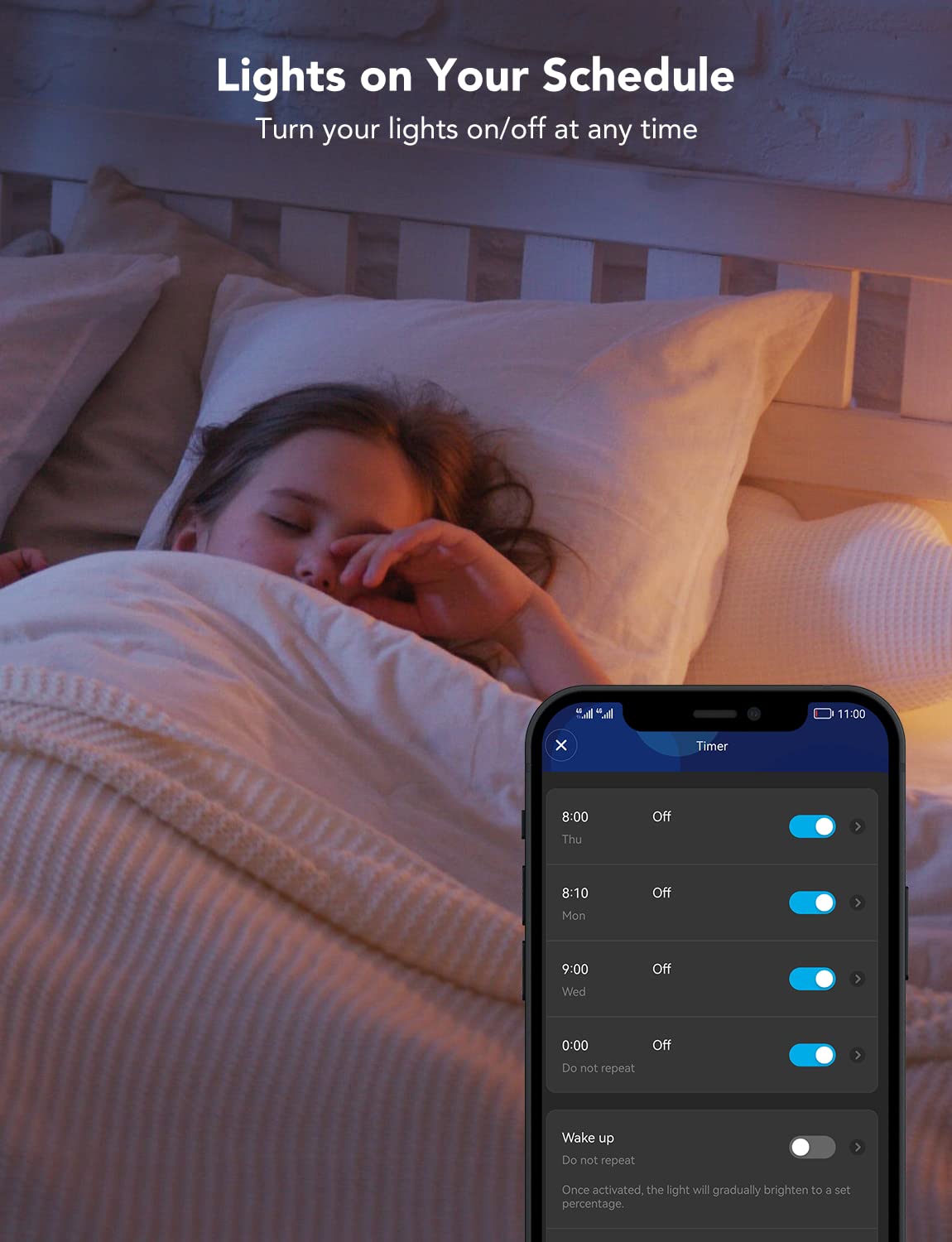 Govee 6" Smart RGBWW LED Recessed Lights 4-Pack, Wi-Fi & Bluetooth, 65 Scenes, Alexa & Google Compatible, 1100 Lumen, Canless