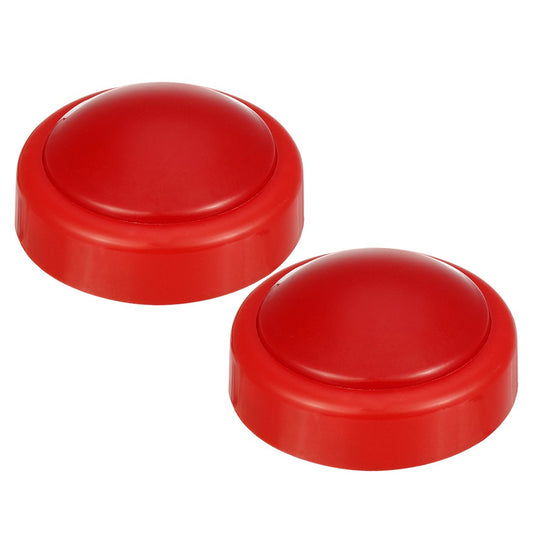 uxcell 2-Pack 3.9" Red Tap Lights, Battery-Powered LED Touch Night Lamp, Stick-On for Closet, Cabinet, Bedroom, Hallway, Camping