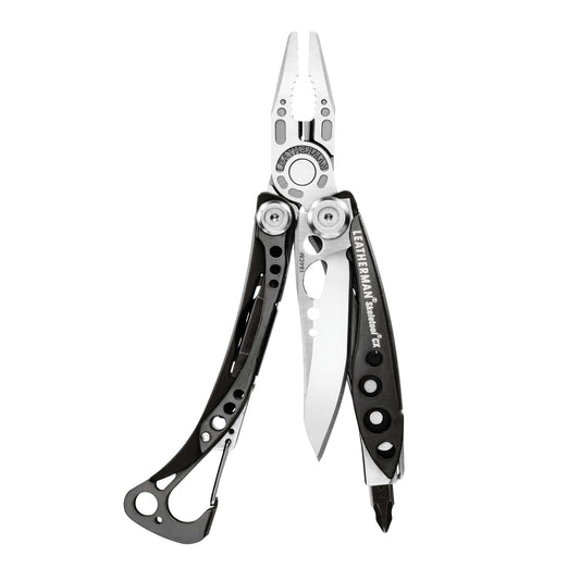 LEATHERMAN, Skeletool CX, 7-in-1 Lightweight, Minimalist Multi-Tool for Everyday Carry (EDC), Home, Garden & Outdoors, Black & Silver