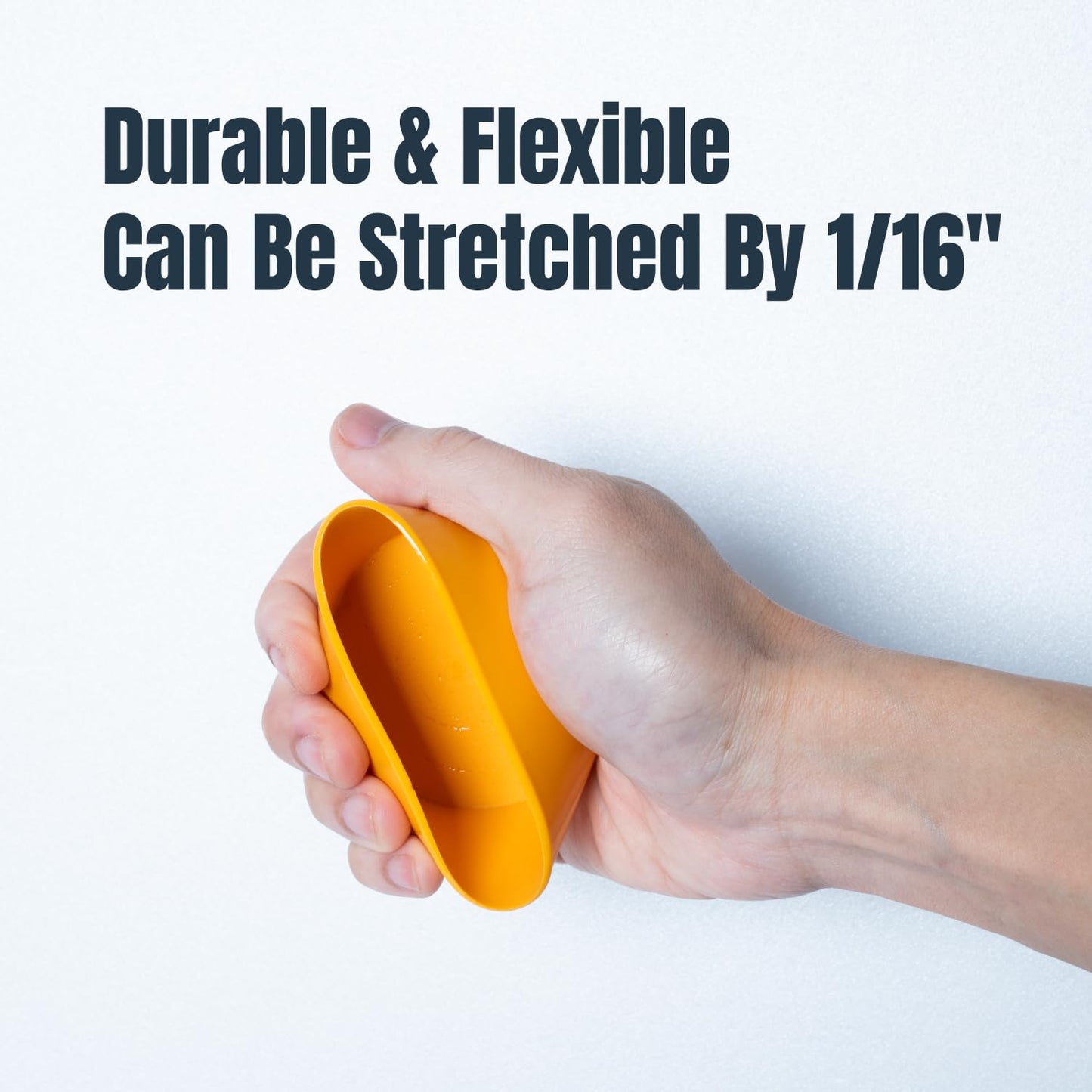 POWERTEC 2-1/2" ID Dust Collection End Cap for 2-1/2" OD Pipes, Plastic Pipe Cover for Woodworking Dust Systems, 2-Pack (70451-P2)