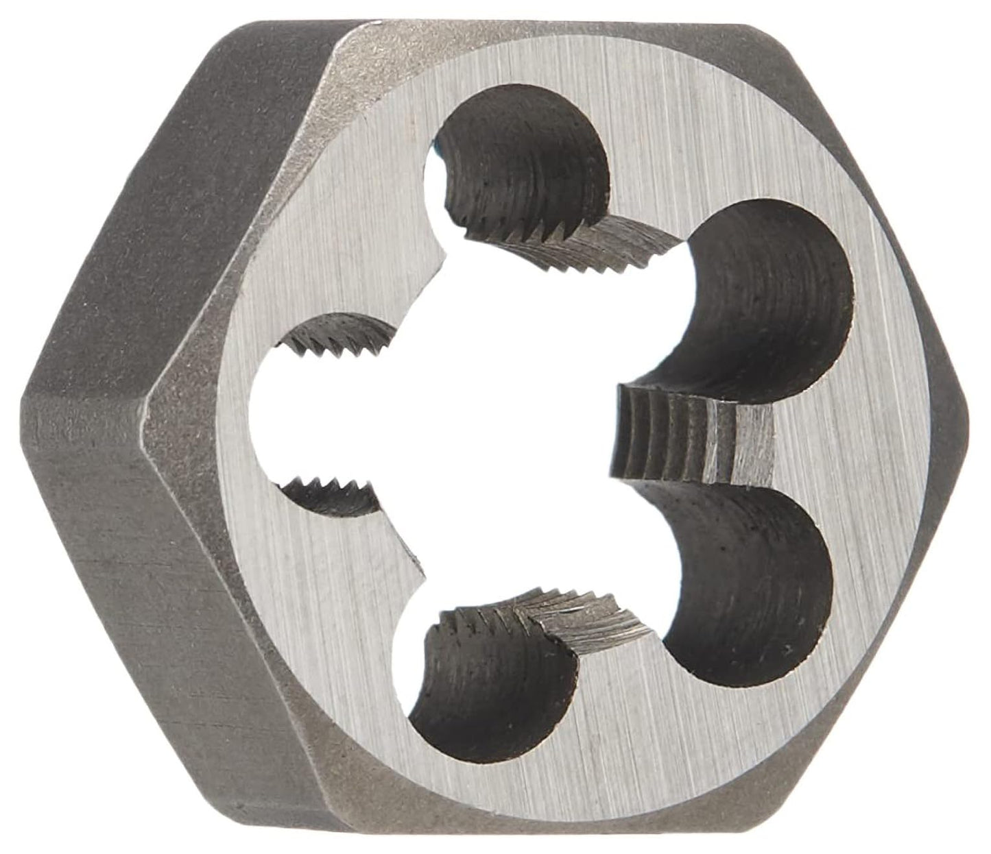Drill America 1/2"-14 Carbon Steel Hex NPT Pipe Rethreading Die, DWT Series