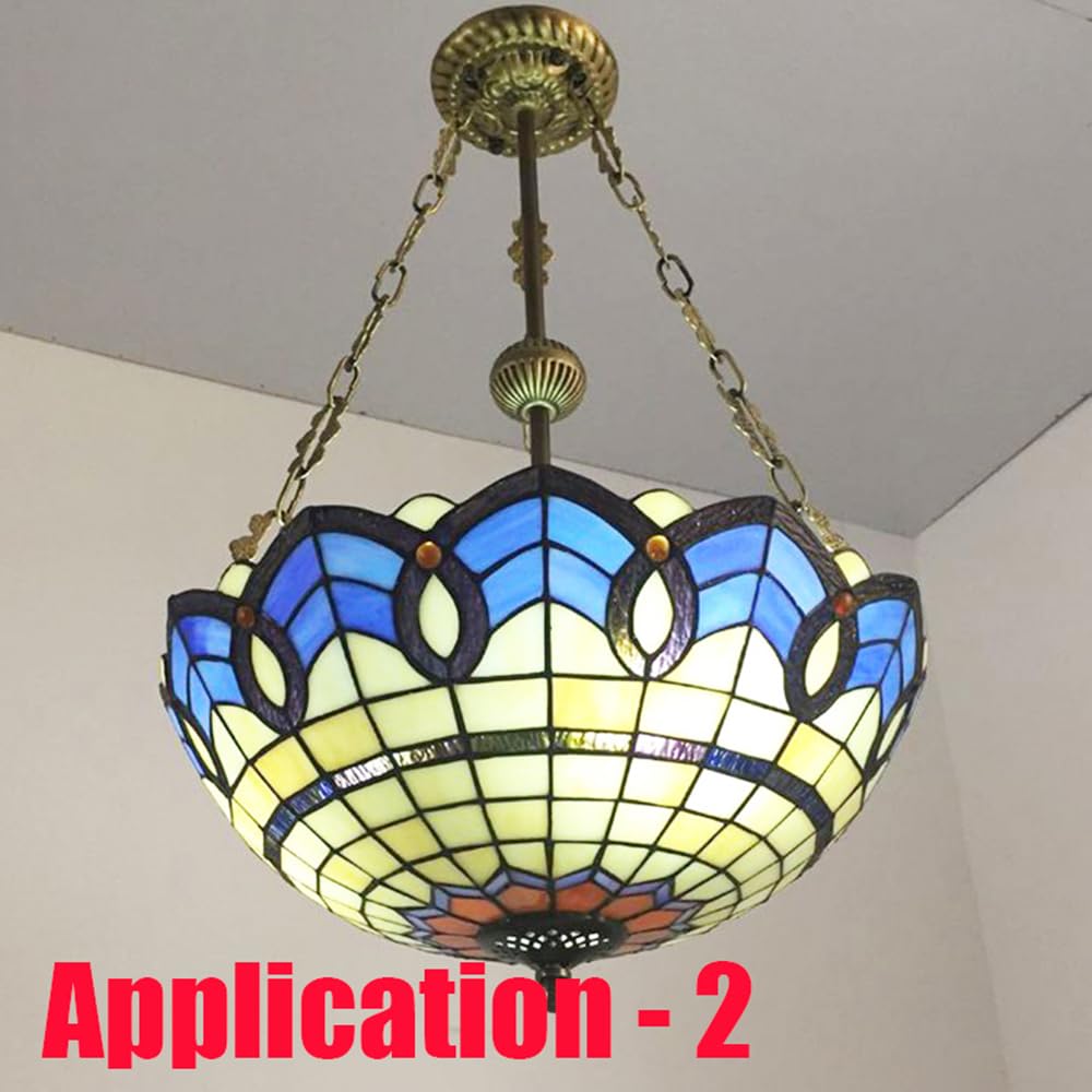 WOERFU 30 inch Antique Gold bronze Decorative Plum buckle Chain for Hanging Lighting (Gold bronze)