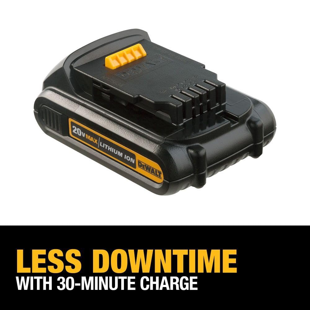 DEWALT 20V MAX Battery, Compact 1.5Ah (DCB201)