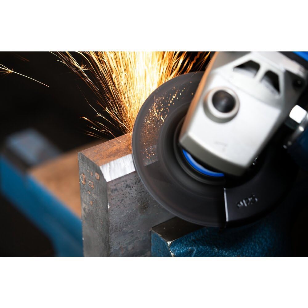 Pferd CC-Grind 5" x 7/8" SGP STEELOX VICTOGRAIN Ceramic Grinding Disc, High-Performance Abrasive, Aggressive Grinding, 10-Pack