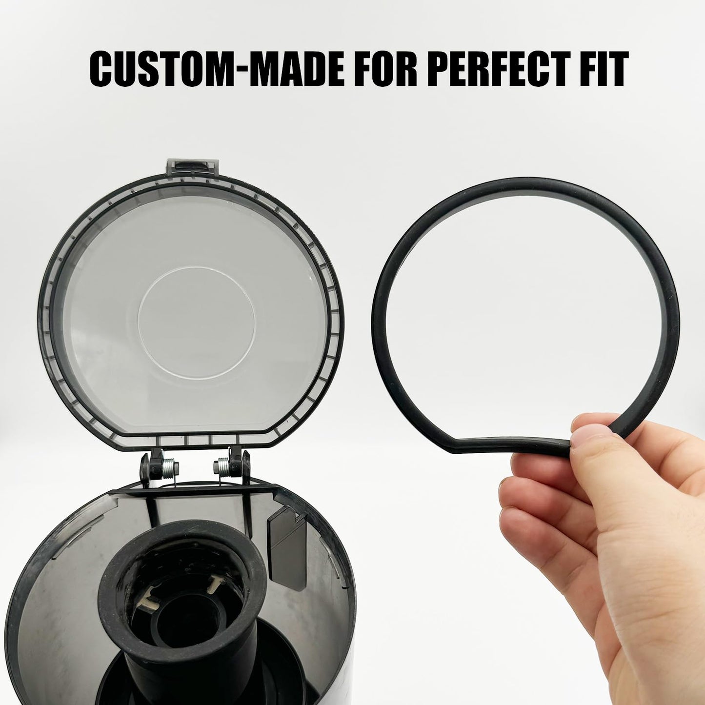 MITCHENIFY 2-Pack Silicone Replacement Gaskets for Ryobi 18V Stick Vacuum Dust Bin Lid, Compatible with PCL720, PBLSV716/717