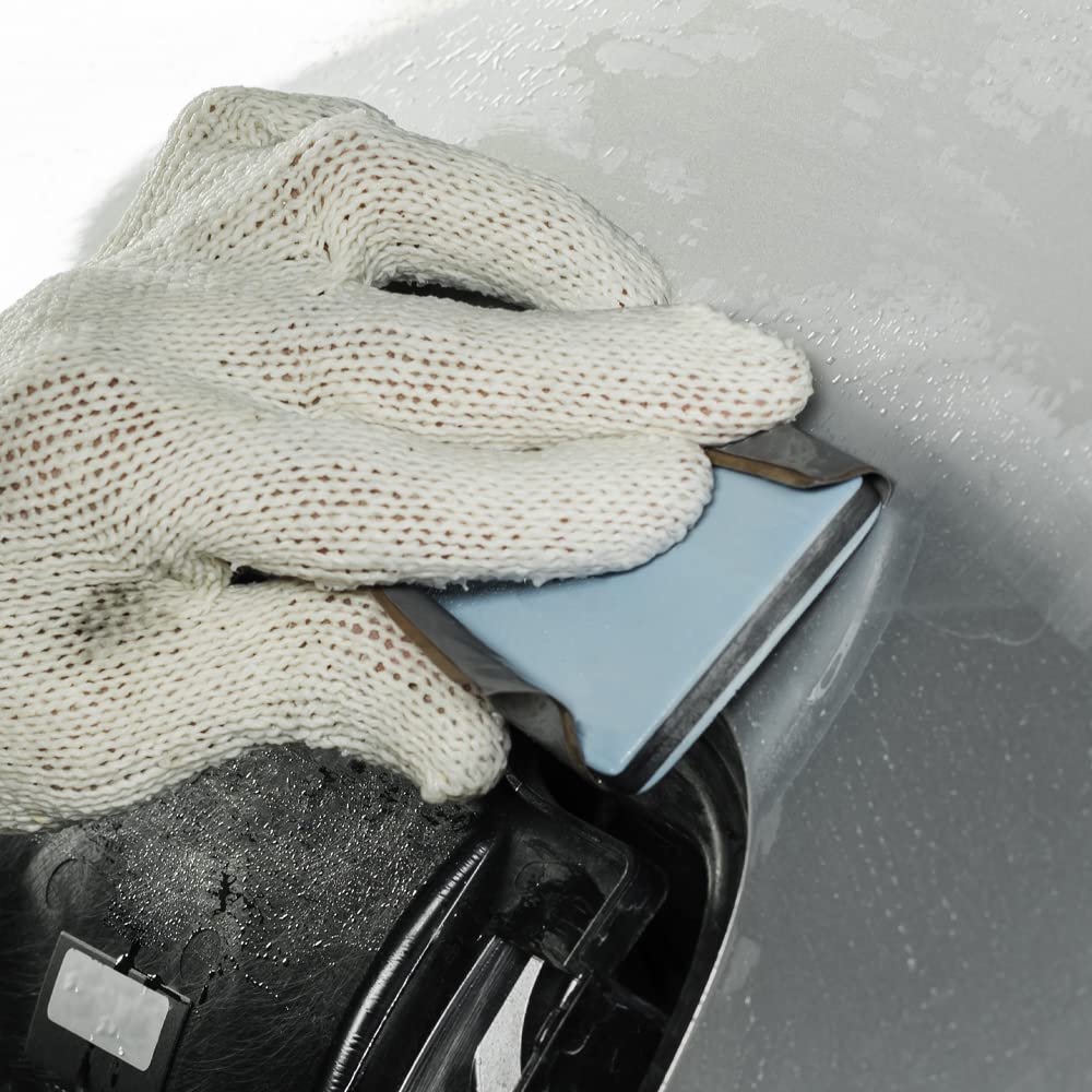 Fandeli Waterproof Sandpaper 36 Sheets 23x9.3cm, Grits 120-2500, Water-Resistant for Car, Wood & Metal Polishing