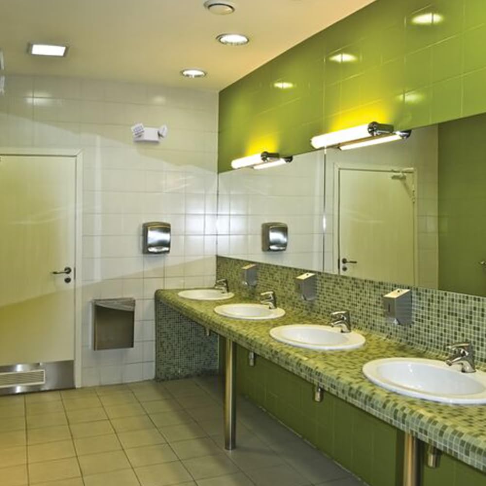 Lithonia Lighting Basics LED Emergency Light, Dual Adjustable Heads, Wall Mount, Damp Rated, 90-Min Backup, 120/277V, White