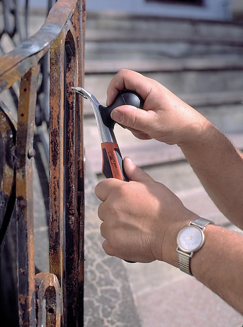 Bahco Ergo Carbide Blade Scraper 2.5" – Heavy-Duty Paint, Rust & Adhesive Removal Tool with Ergonomic Handle & Wide Blade