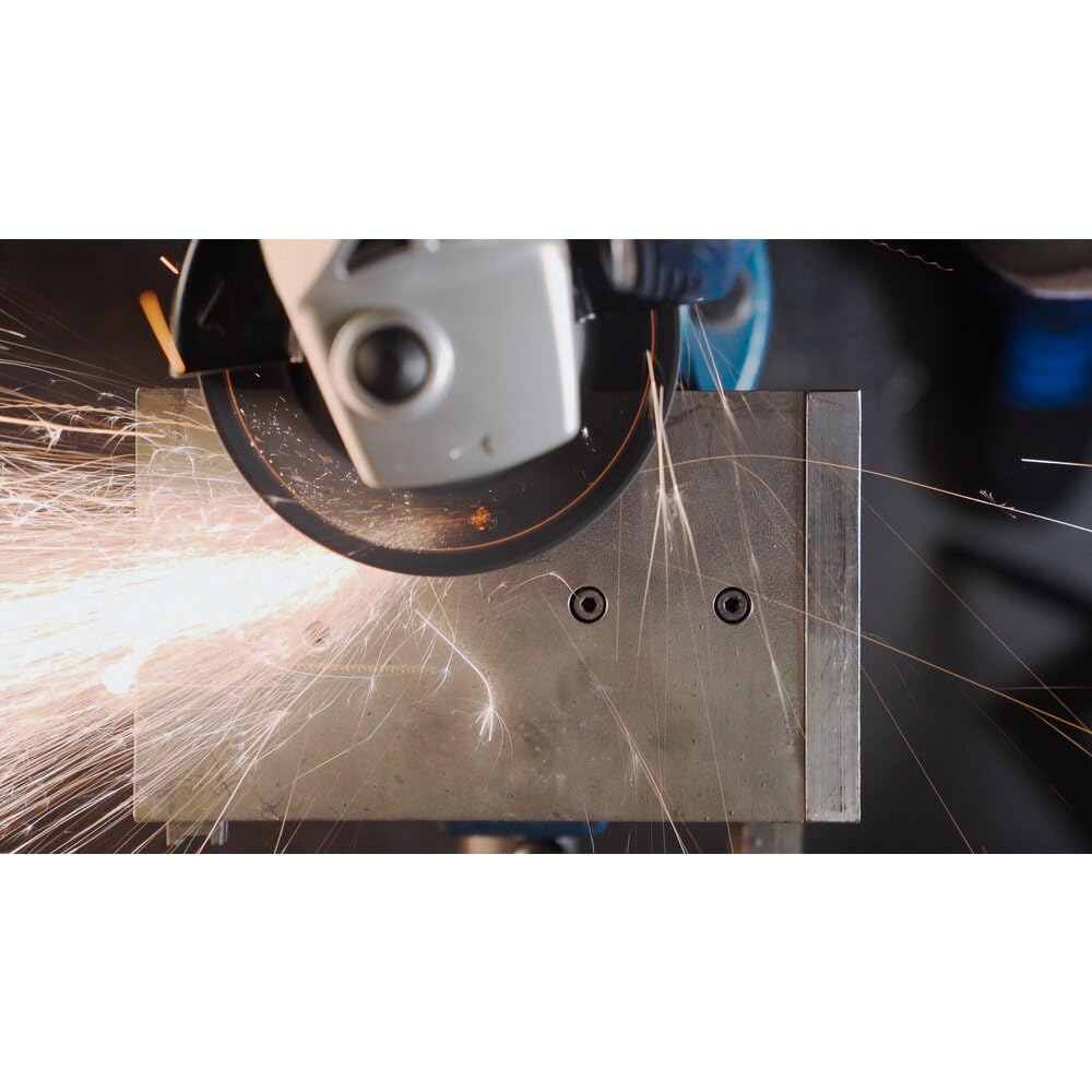 Pferd CC-Grind 5" x 7/8" SGP STEELOX VICTOGRAIN Ceramic Grinding Disc, High-Performance Abrasive, Aggressive Grinding, 10-Pack