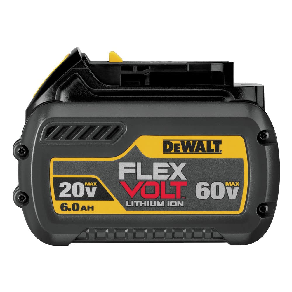 DEWALT FLEXVOLT 20V/60V MAX Lithium Ion Battery, 6.0-Ah (DCB606)