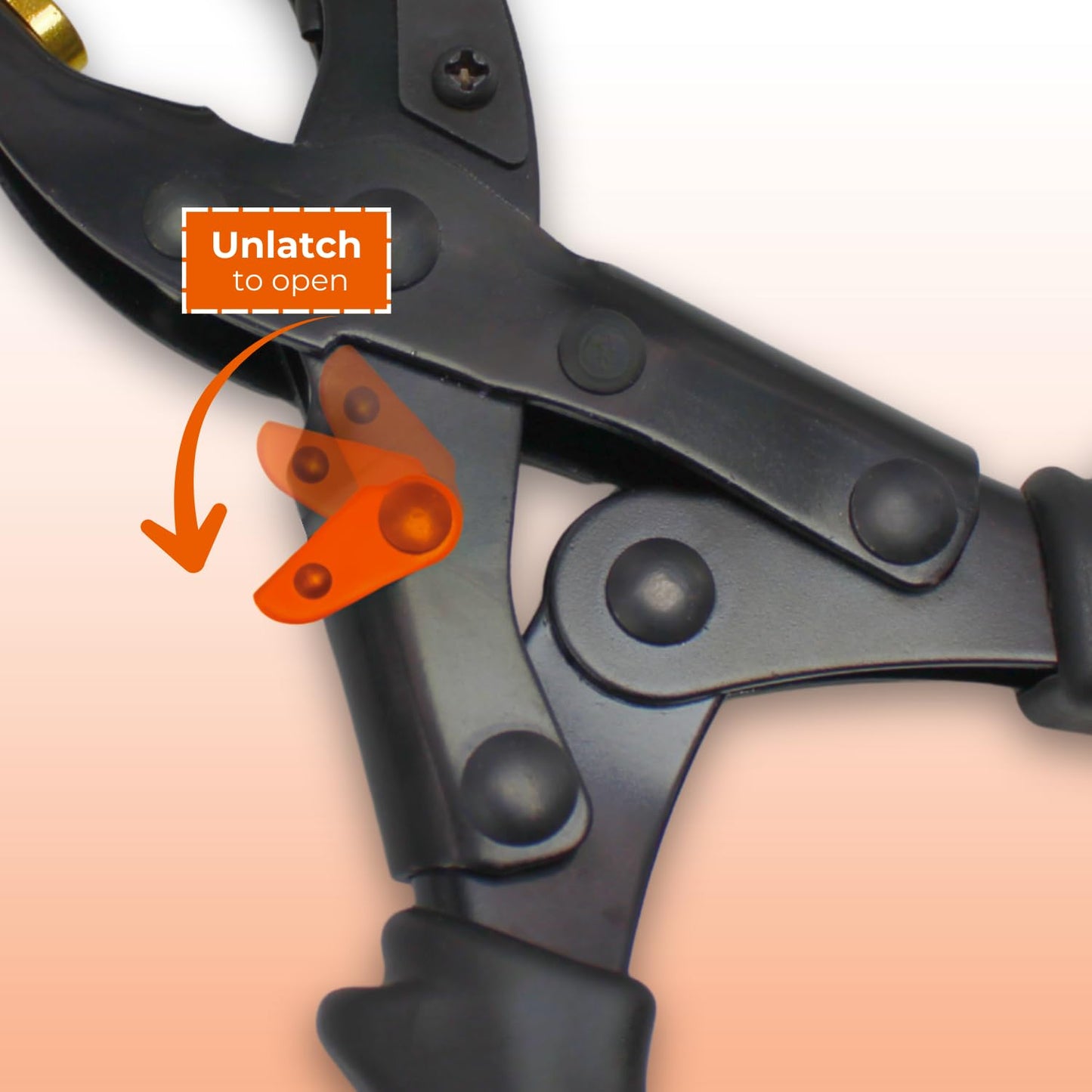 Adorox Heavy Duty Revolving Hole Punch Pliers Kit – 6 Sizes with Steel Ruler & File for Belts, Watch Straps, Shoes & DIY Crafts