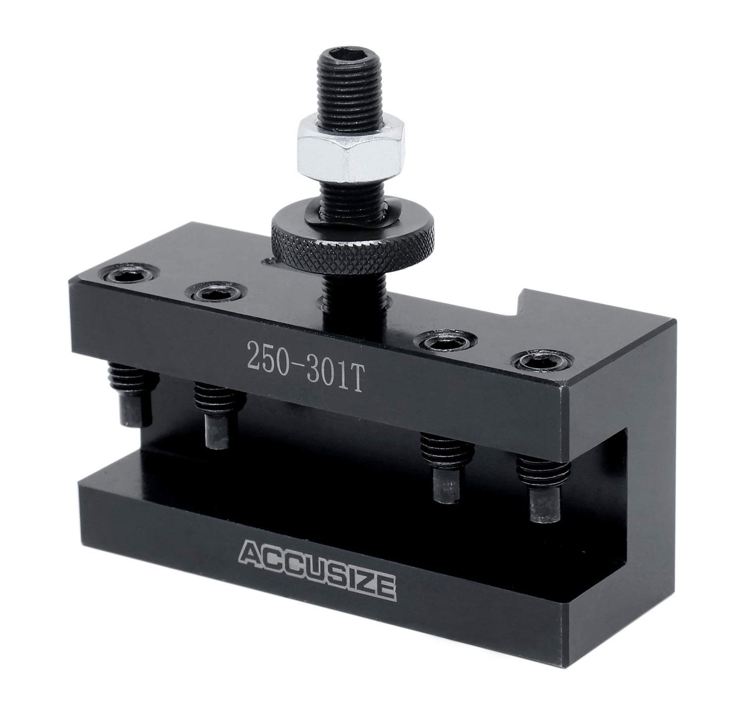 Accusize Industrial Tools CXA Turning and Facing Holder, for 1'' Turning Tools, Quick Change Tool Holder, Style 1, 0250-0301T