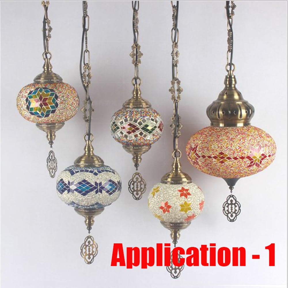 WOERFU 30 inch Antique Gold bronze Decorative Plum buckle Chain for Hanging Lighting (Gold bronze)