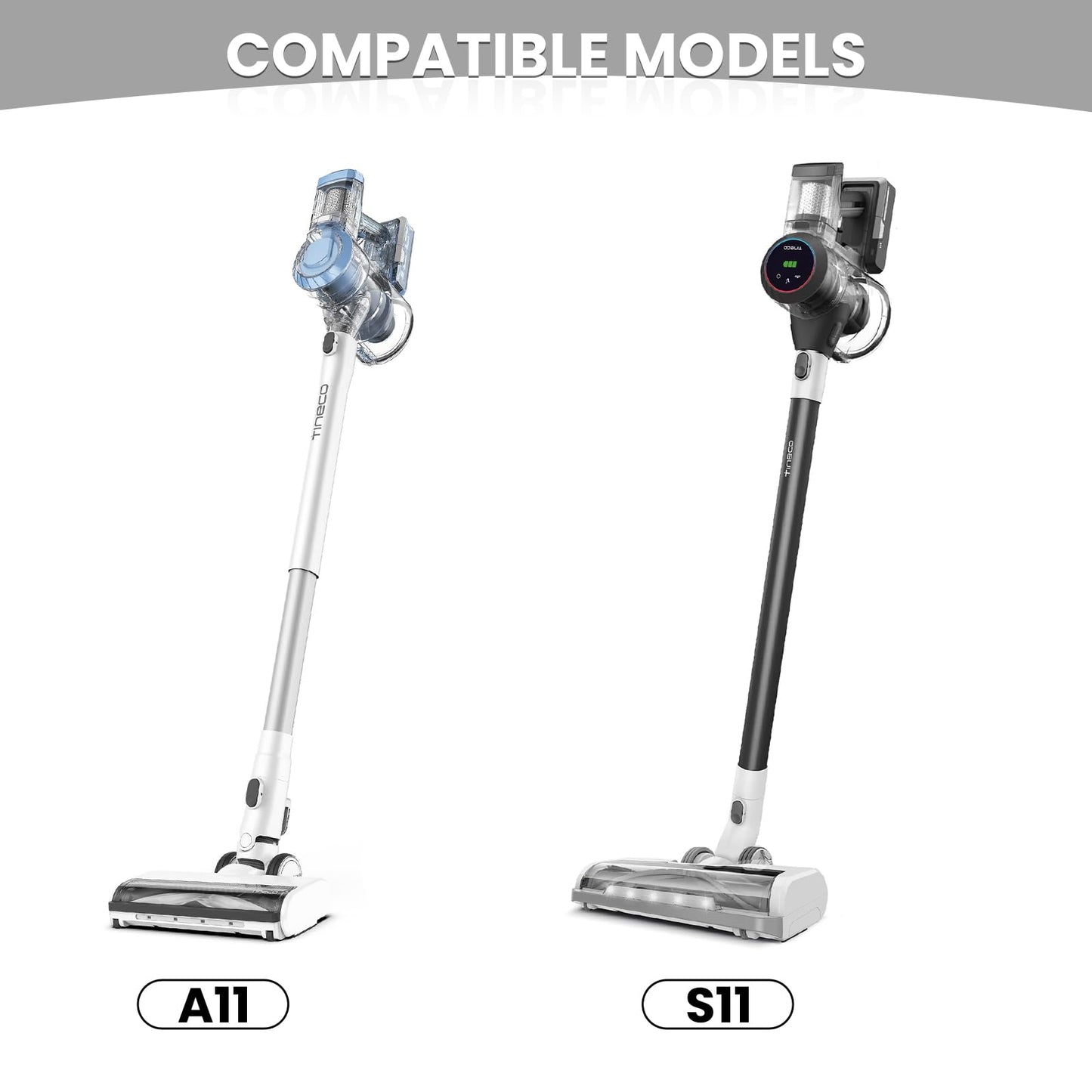 MITCHENIFY Replacement Dust Bin Lid with Gasket for Tineco S11 & A11 Cordless Stick Vacuum Canister Accessories