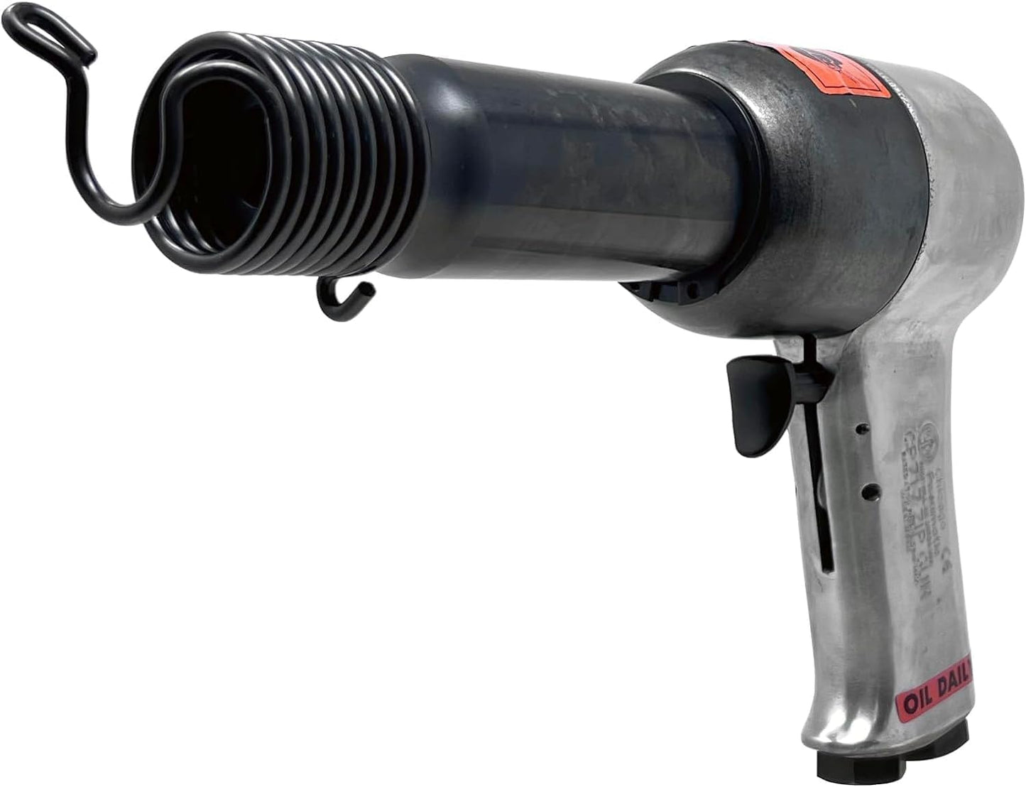 Chicago Pneumatic CP717K Air Hammer Kit – 4-Piece 0.498" Chisel Set, Spring Retainer, Heavy Duty Case, Welding & Construction Tool