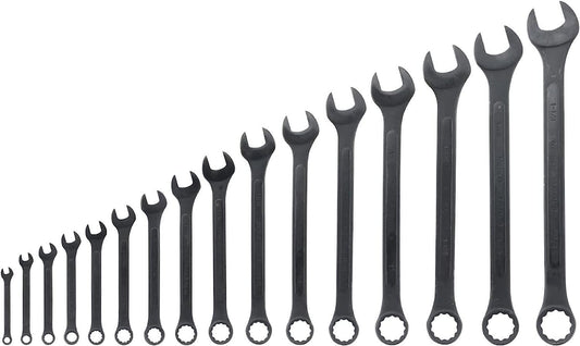 Neiko 03574A Jumbo Combination Wrench Set | 16 Piece | SAE | 1/4” to 1-1/4” | Raised Panel Construction
