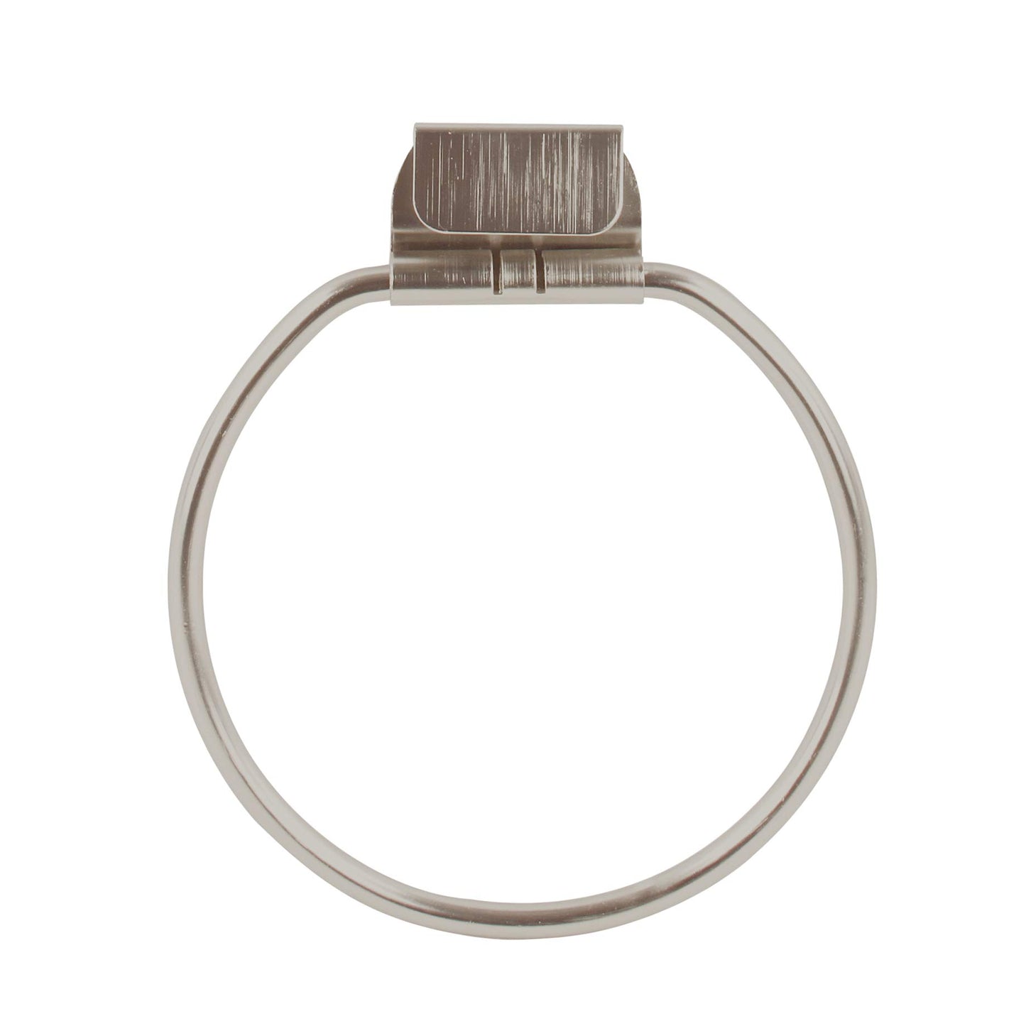 Spectrum Diversified Towel Ring, over the Cabinet Door, Brushed Nickel Small