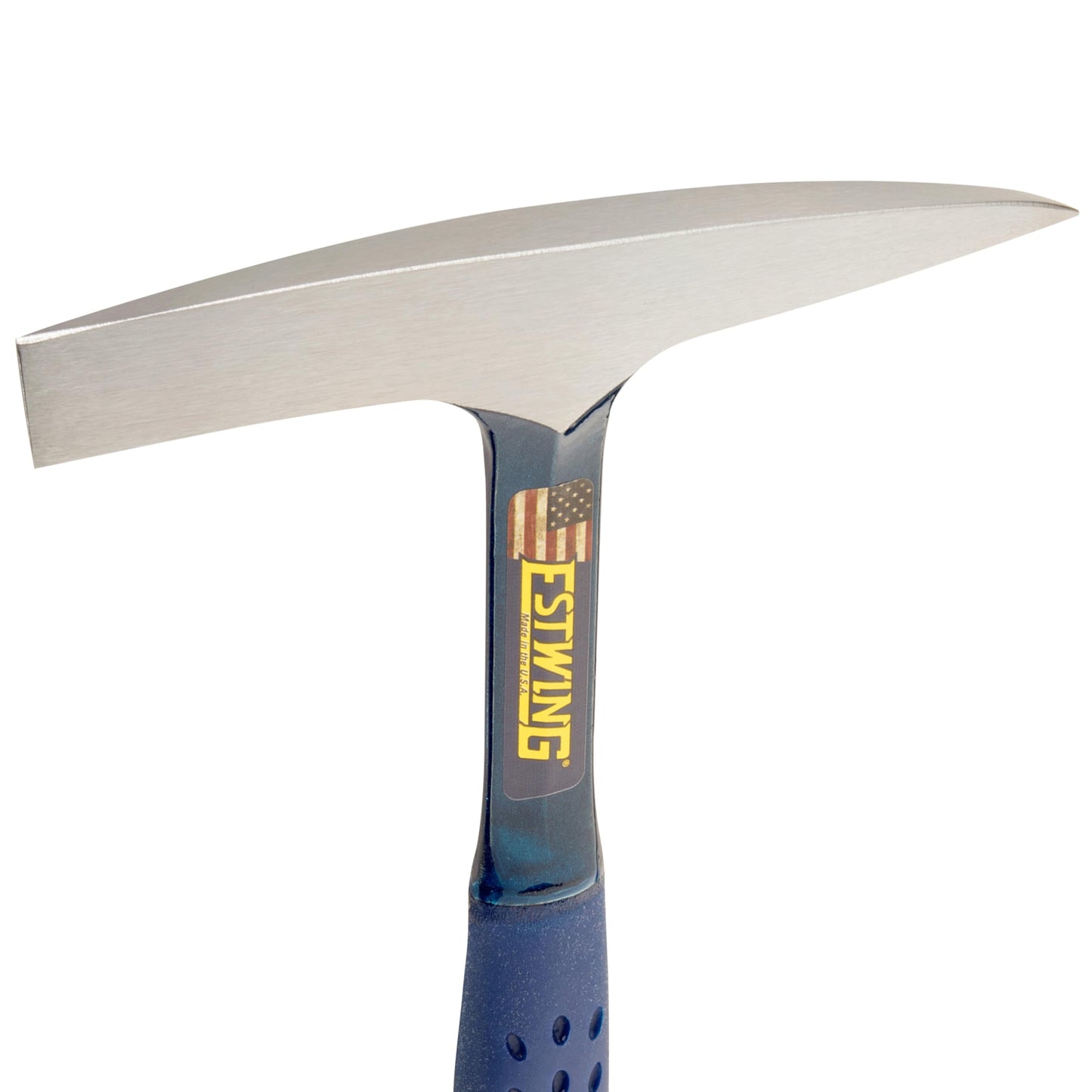 ESTWING Welding/Chipping Hammer - 14 oz Slag Removal Tool with Forged Steel Construction & Shock Reduction Grip - E3-WC