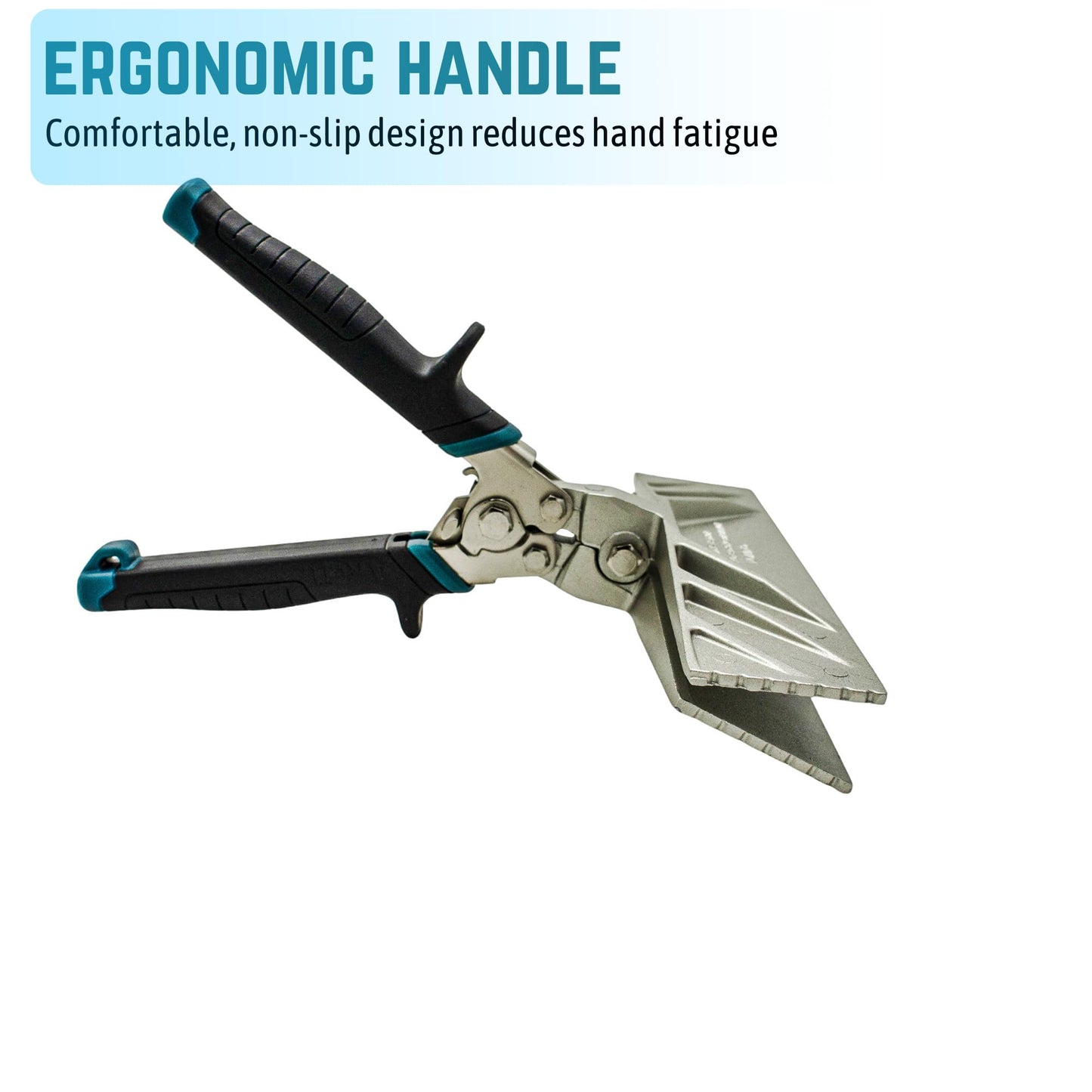 9-Inch Zinc Alloy Hand Seamer Tool for Bending, Folding Aluminum, Vinyl Roof Flashing, Coil and Fascia, Heavy-Duty Construction